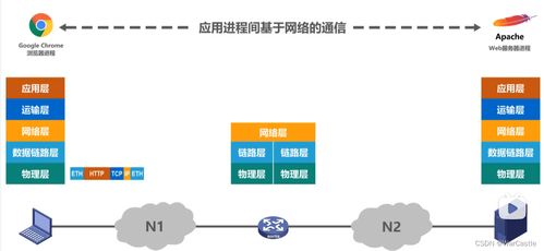 计算机网络体系结构中的数据流转与处理机制